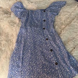 Blue, floral Sienna Sky dress